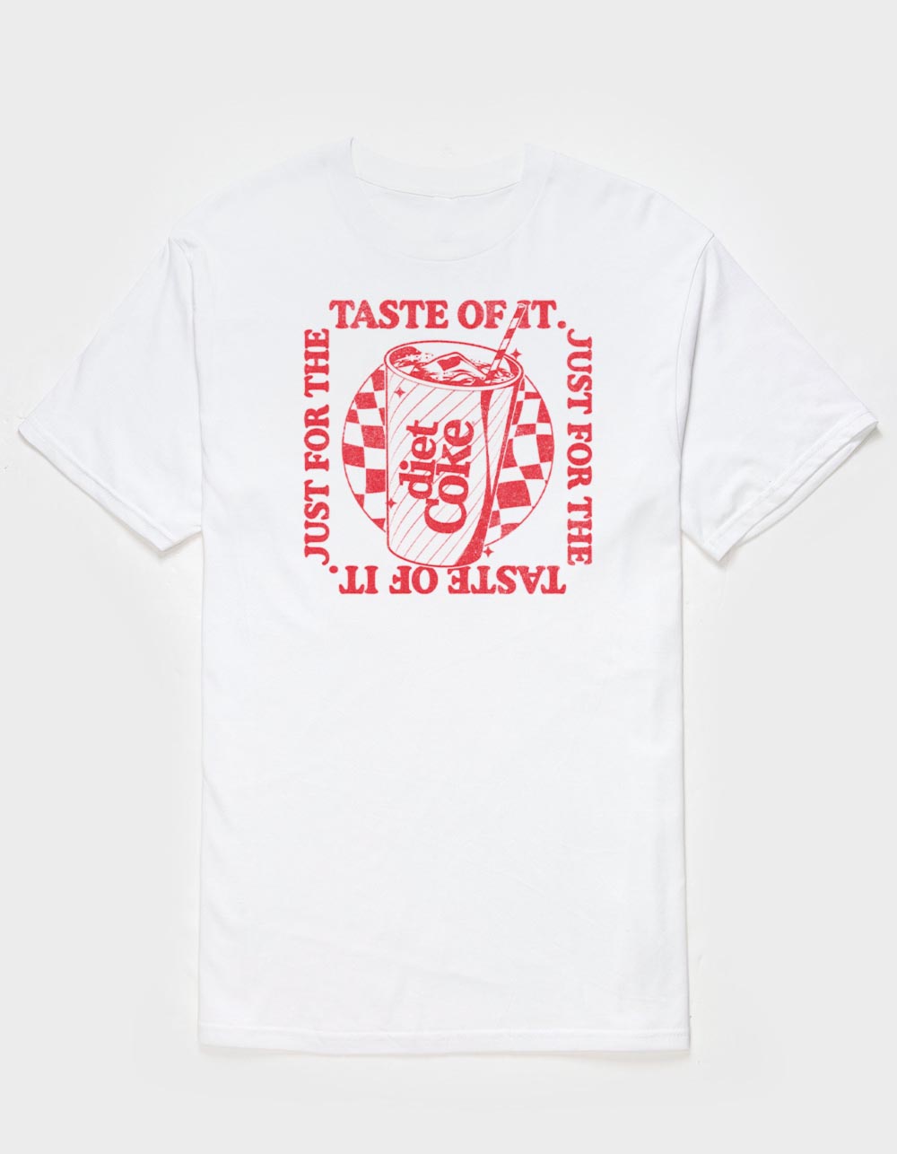 COCA-COLA Retro Diet Coke Unisex Tee - WHITE