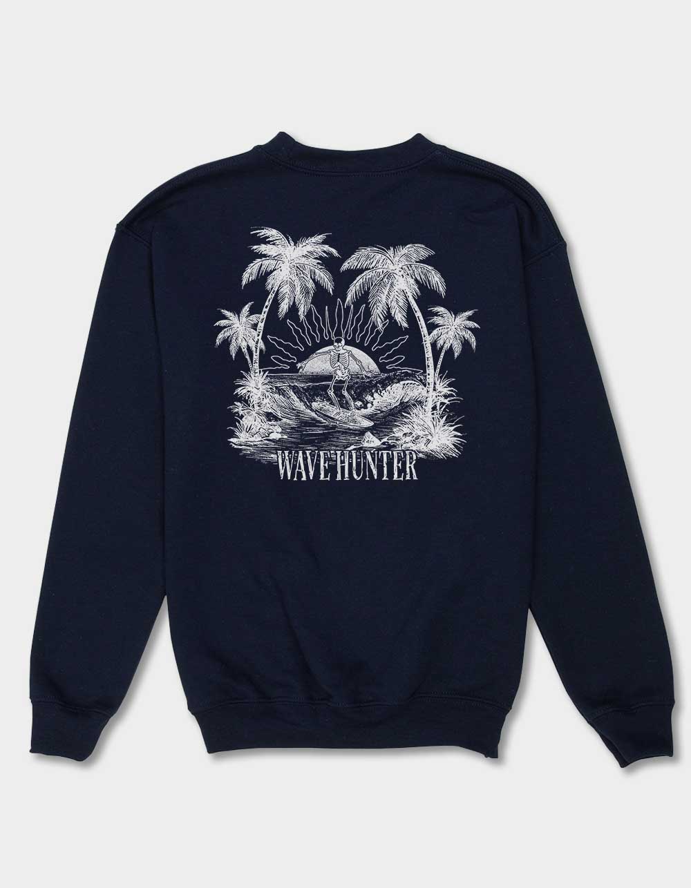 ISLAND Wave Hunter Unisex Kids Crewneck Sweatshirt