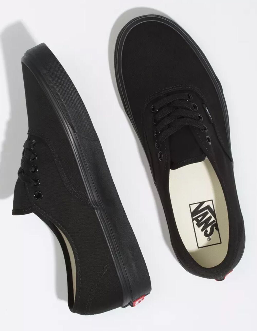 VANS Authentic Black & Black Shoes - BLKBL Tillys