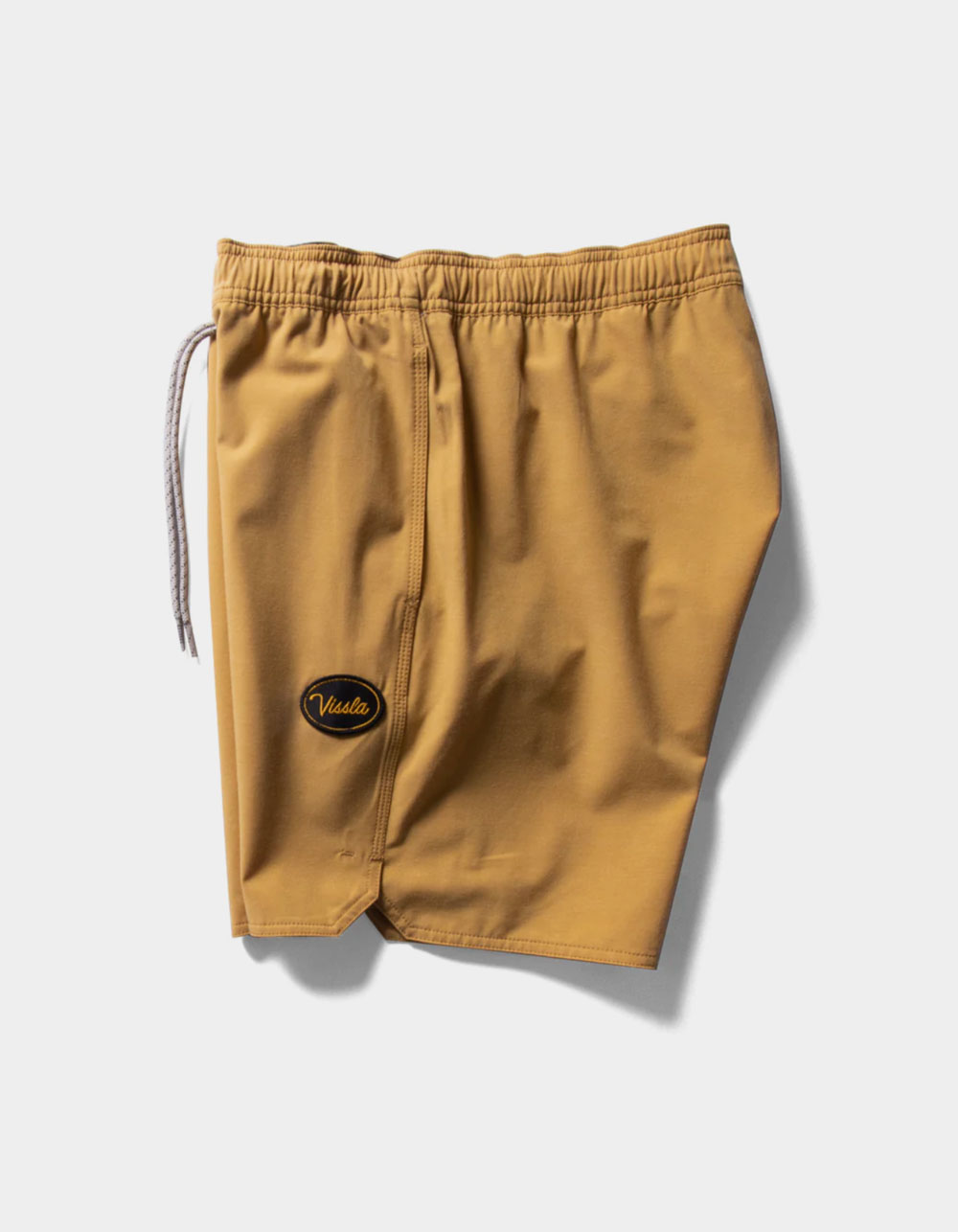 VISSLA Solid Sets Ecolastic Mens 17.5" Volley Shorts GOLD Tillys