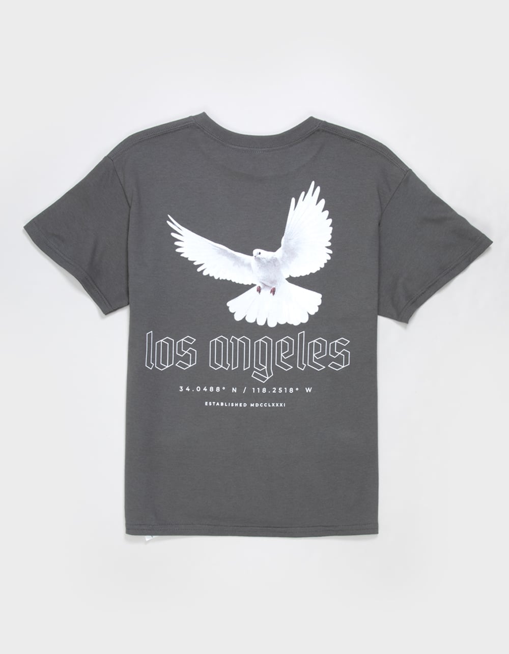 9TH LIFE Los Angeles Boys Tee - CHARCOAL