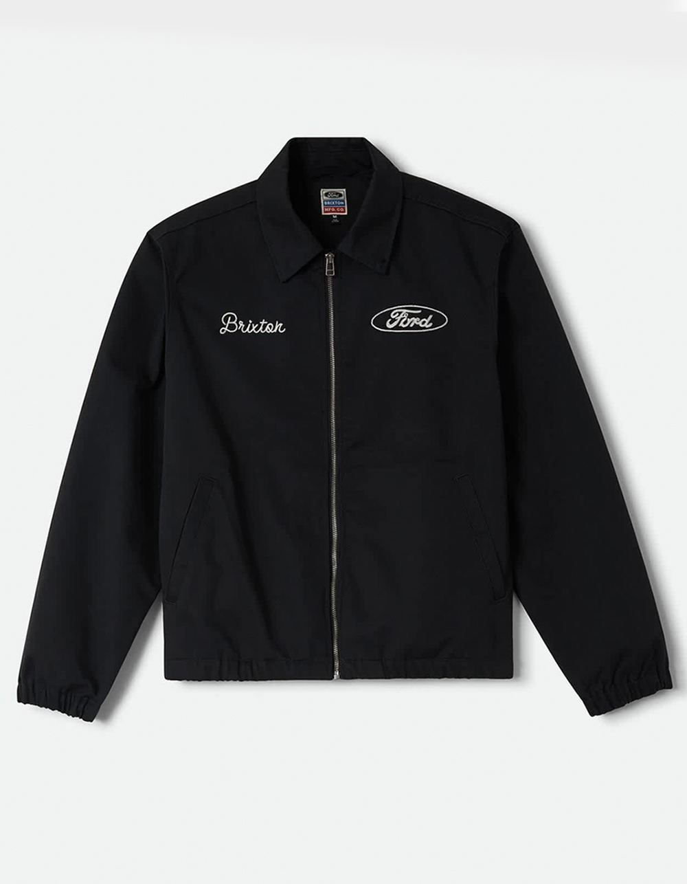BRIXTON x Ford Built Tough Harrington Mens Jacket - BLACK