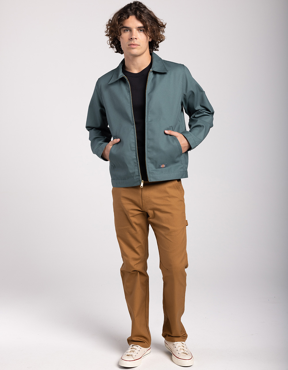 DICKIES Unlined Eisenhower Mens Jacket - GREEN - XXL | Tillys