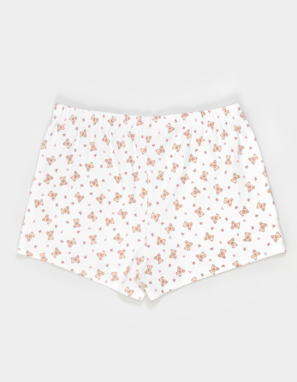 FULL TILT Bear Girls Shorts - WHITE