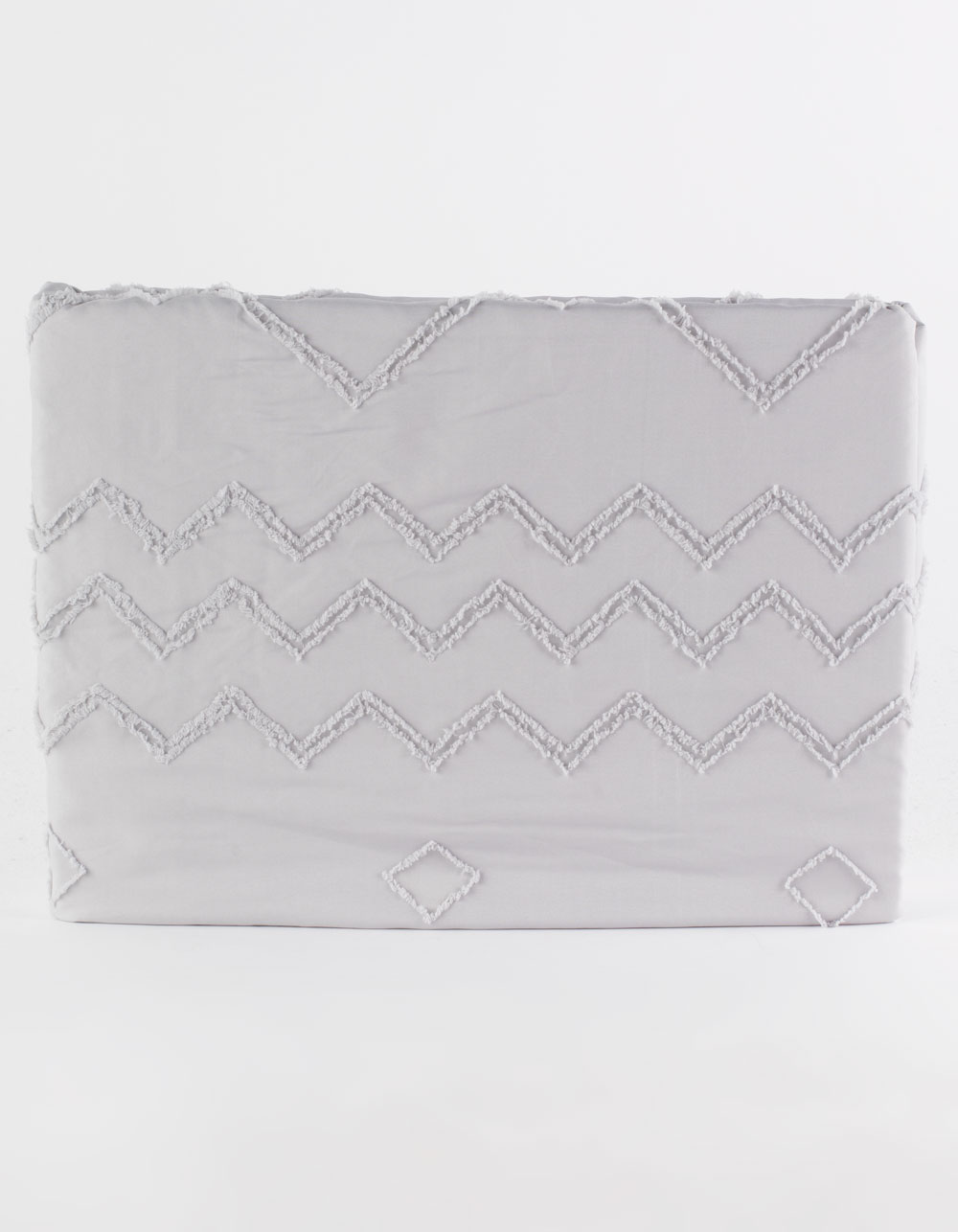 Clipped Cut 3pc Duvet Bedding Set GRAY Tillys