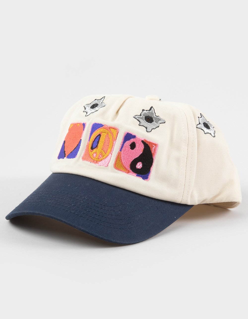 WKND Third Eye Snapback Hat - WHT/BLUE