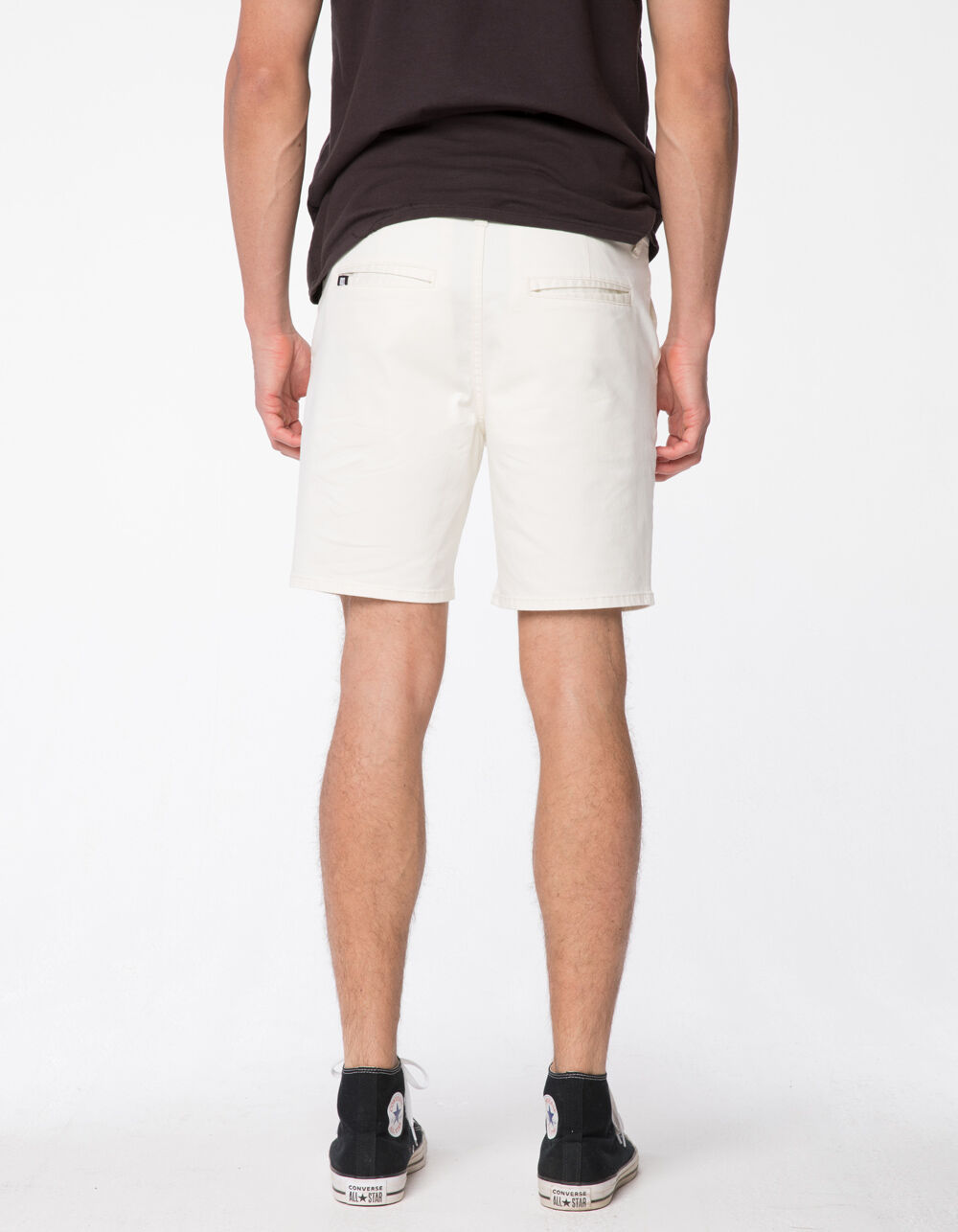 RSQ Short Mens White Chino Shorts image number 3