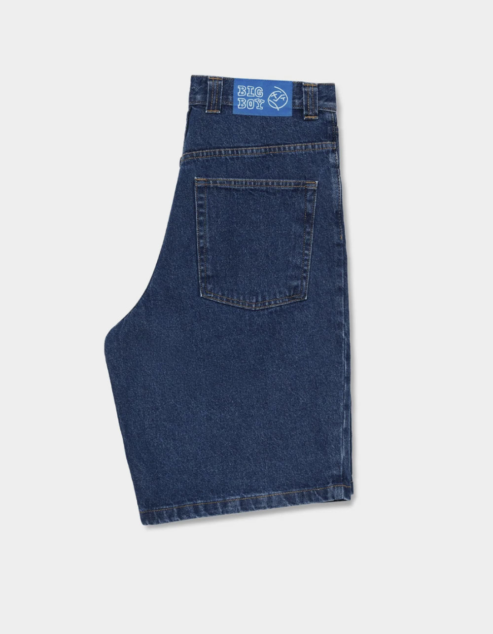 POLAR SKATE CO. Big Boy Mens Baggy Denim Shorts - DARK BLUE