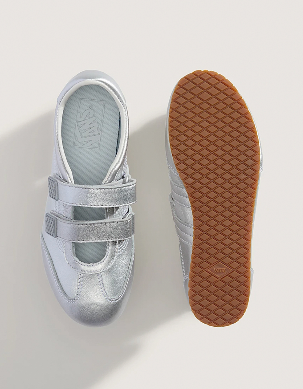 VANS Premium Mary Jane Super Lowpro Womens Shoes - SILVER