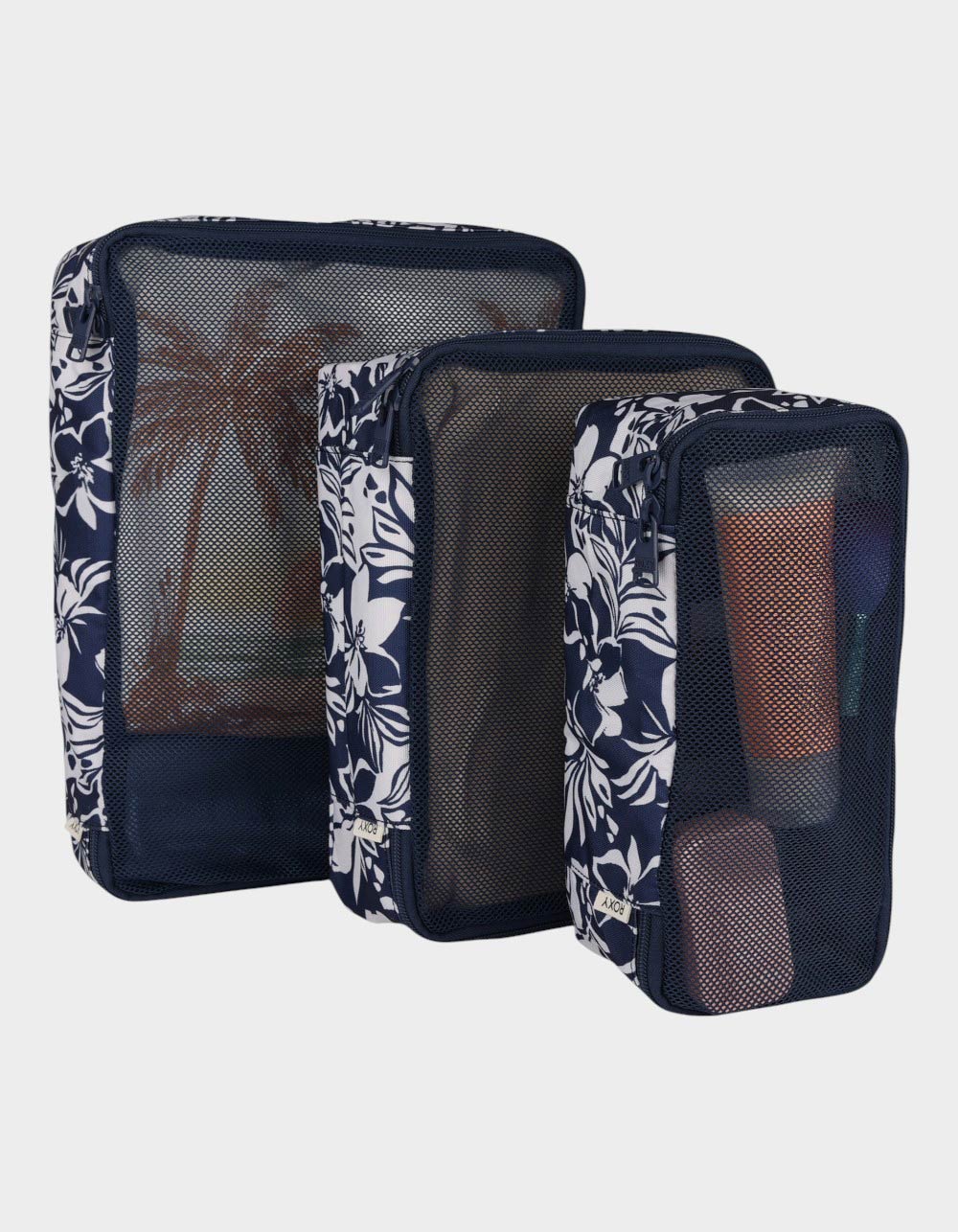 ROXY Packing Cube Set - NAVY/WHITE