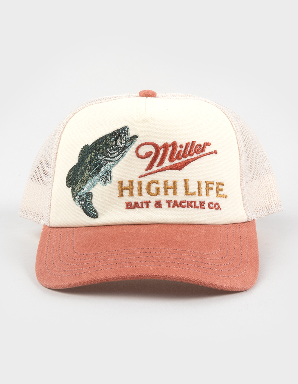 AMERICAN NEEDLE Miller High Life Trucker Hat - Cream Combo