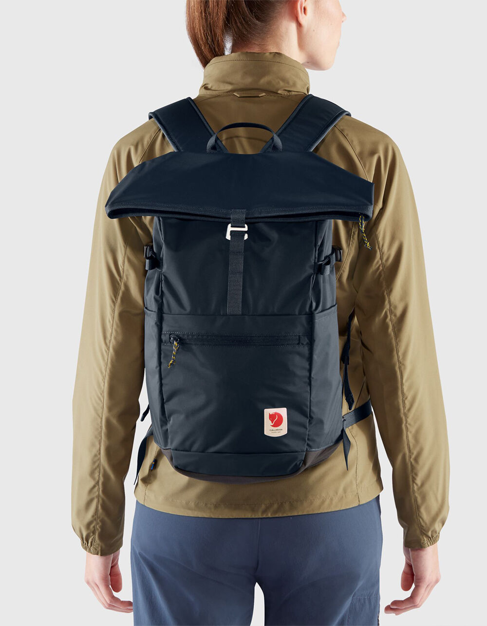 FJALLRAVEN High Coast Foldsack 24 Backpack NAVY Tillys