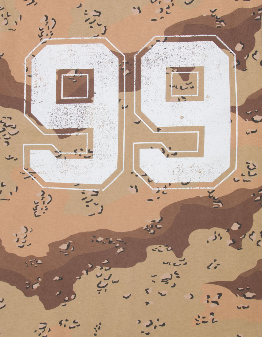 RSQ Mens Boxy Jersey Tee - DESERT