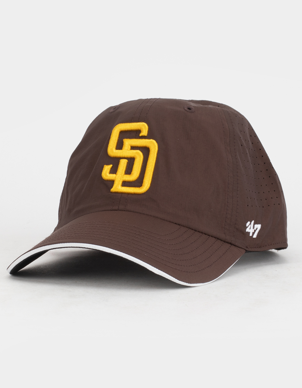 San Diego Padres '47 No Shot Captain Snapback Hat - Brown