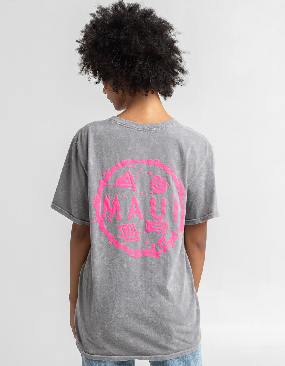 MAUI AND SONS Womens Oversized Tee - BLACK | Tillys