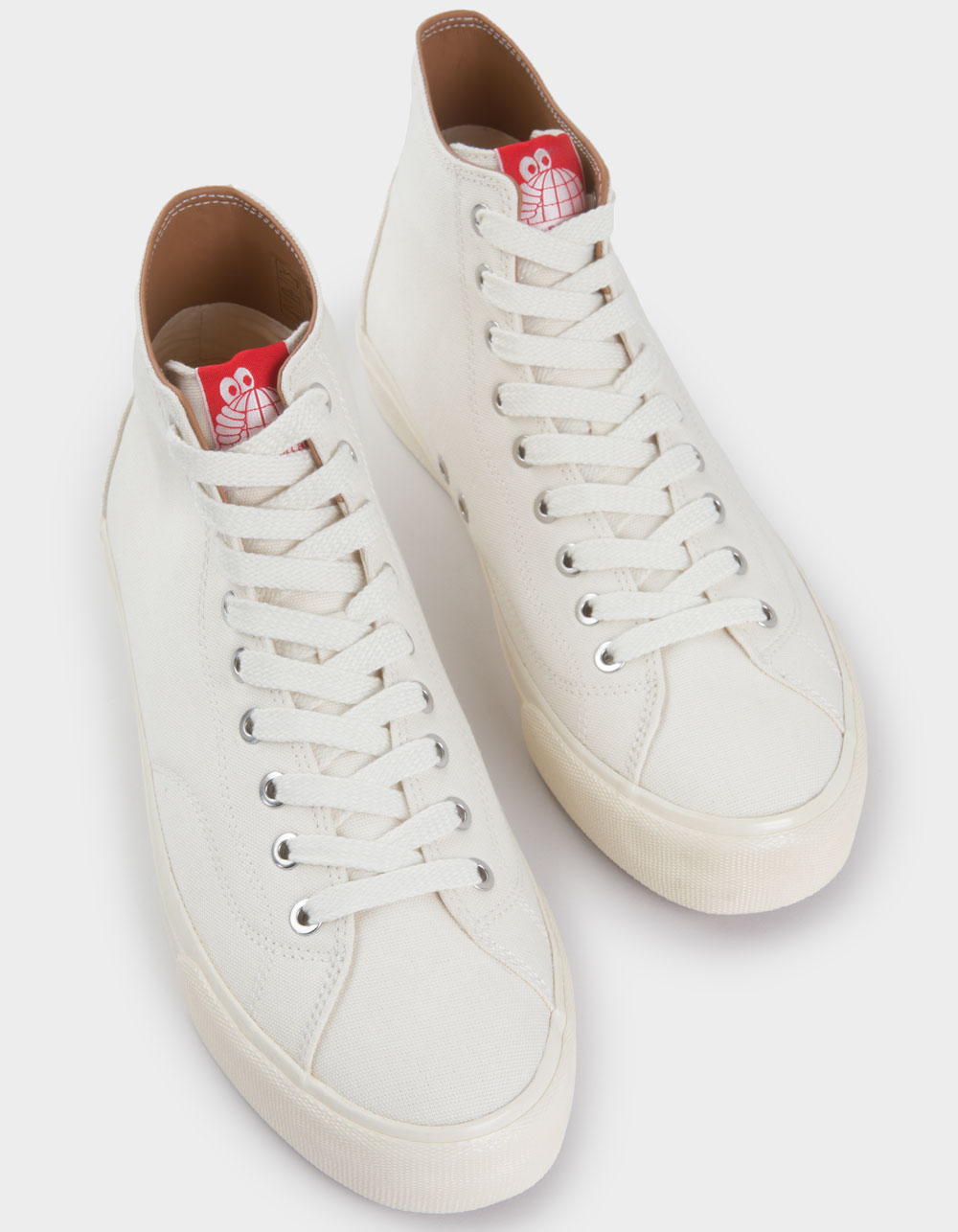 LAST RESORT AB VM003-Hi Canvas Mens Shoes - CREAM