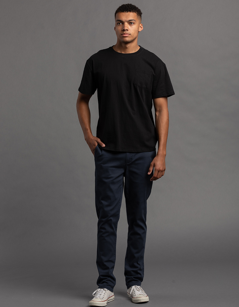 RSQ Mens Slim Chino Pants - WASHED NAVY | Tillys