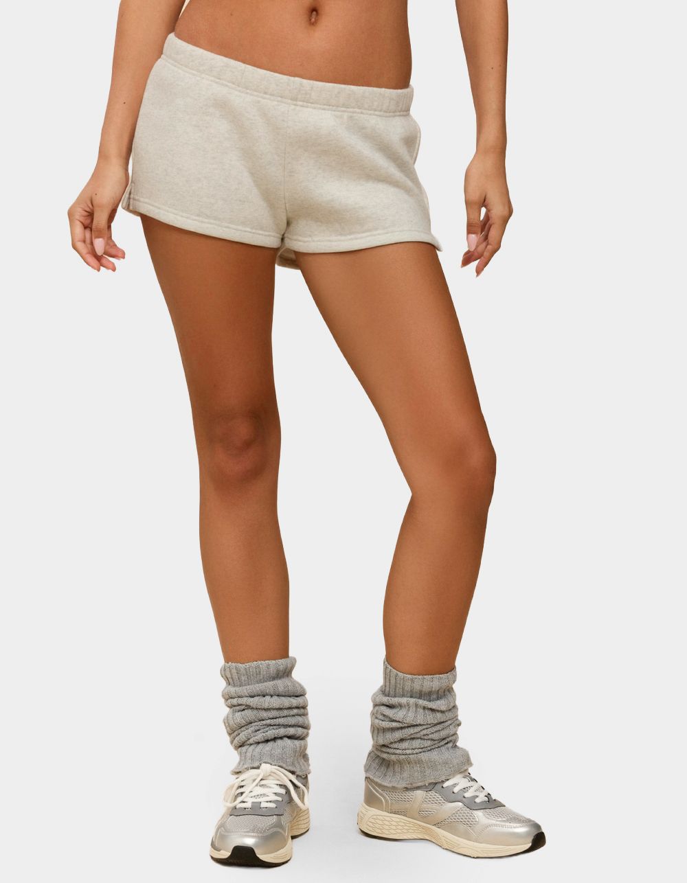 EDIKTED Bronte Sweat Shorts - GRAY