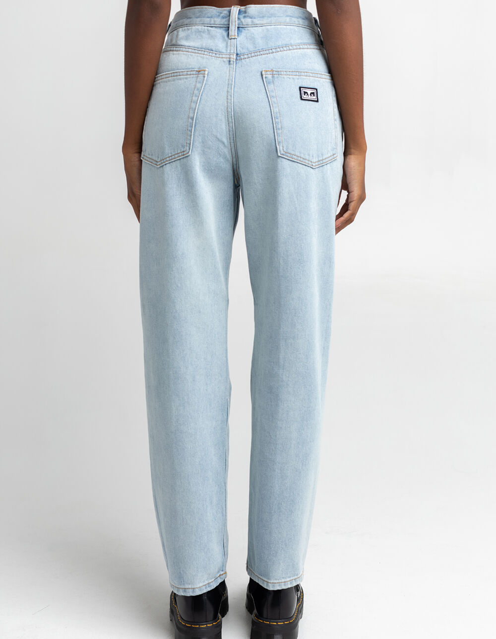 OBEY Sophie Womens Jeans LIGHT INDIGO Tillys