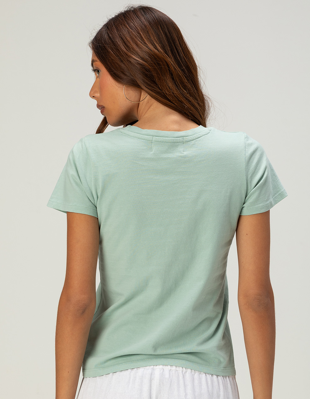 NECTAR CLOTHING Goldie Car Womens Tee - SAGE