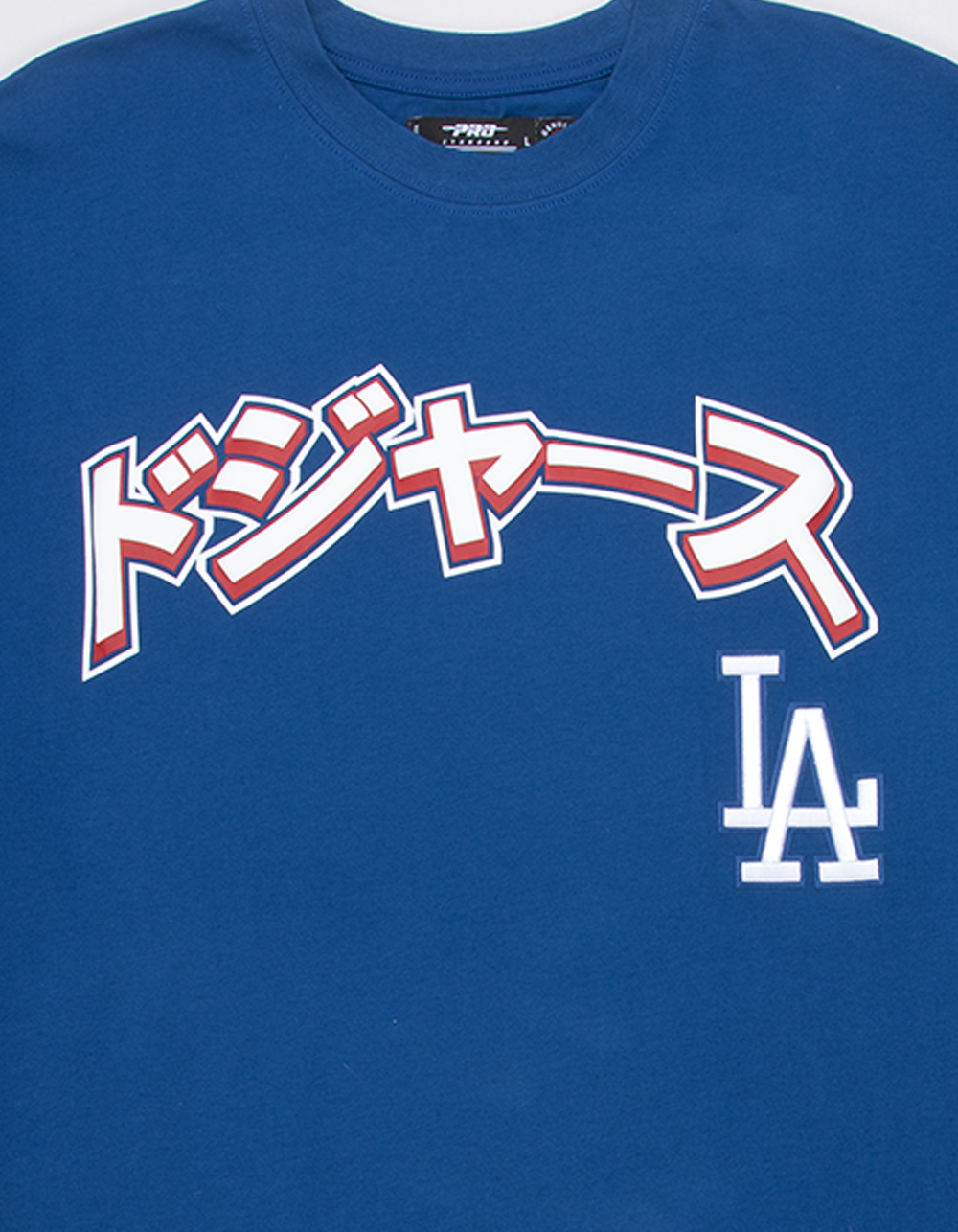 PRO STANDARD Los Angeles Dodgers Kanji Mens Boxy Tee - BLUE