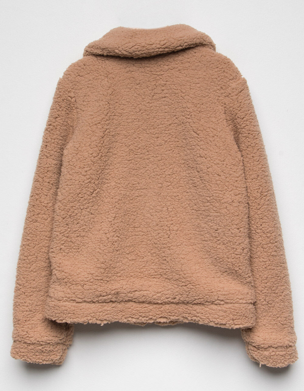 WHITE FAWN Sherpa Girls Jacket TAN Tillys