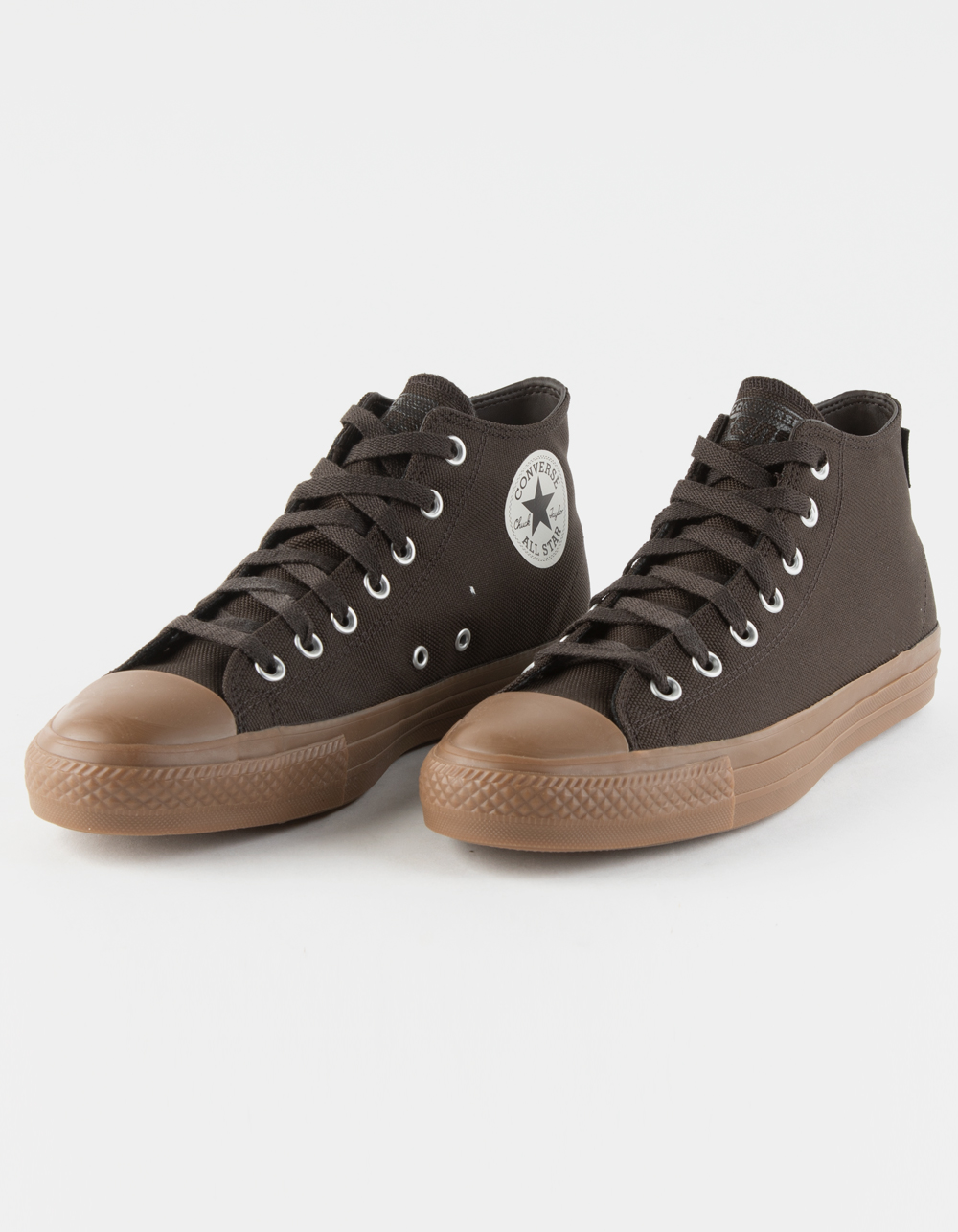 CONVERSE Chuck Taylor Star Pro Mid Shoes - BROWN |