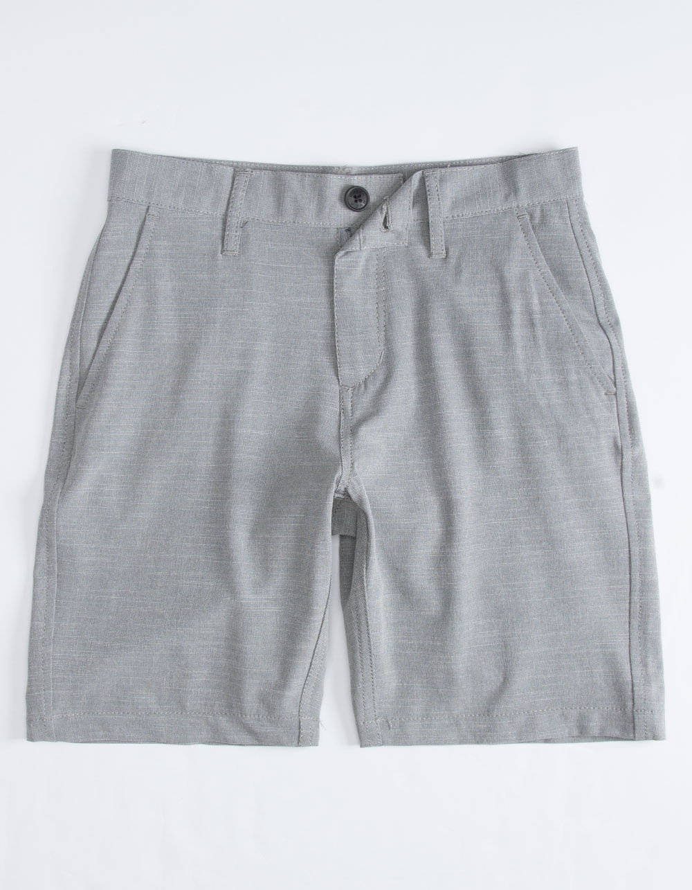 RVCA Balance Dark Gray Boys Hybrid Shorts image number 0