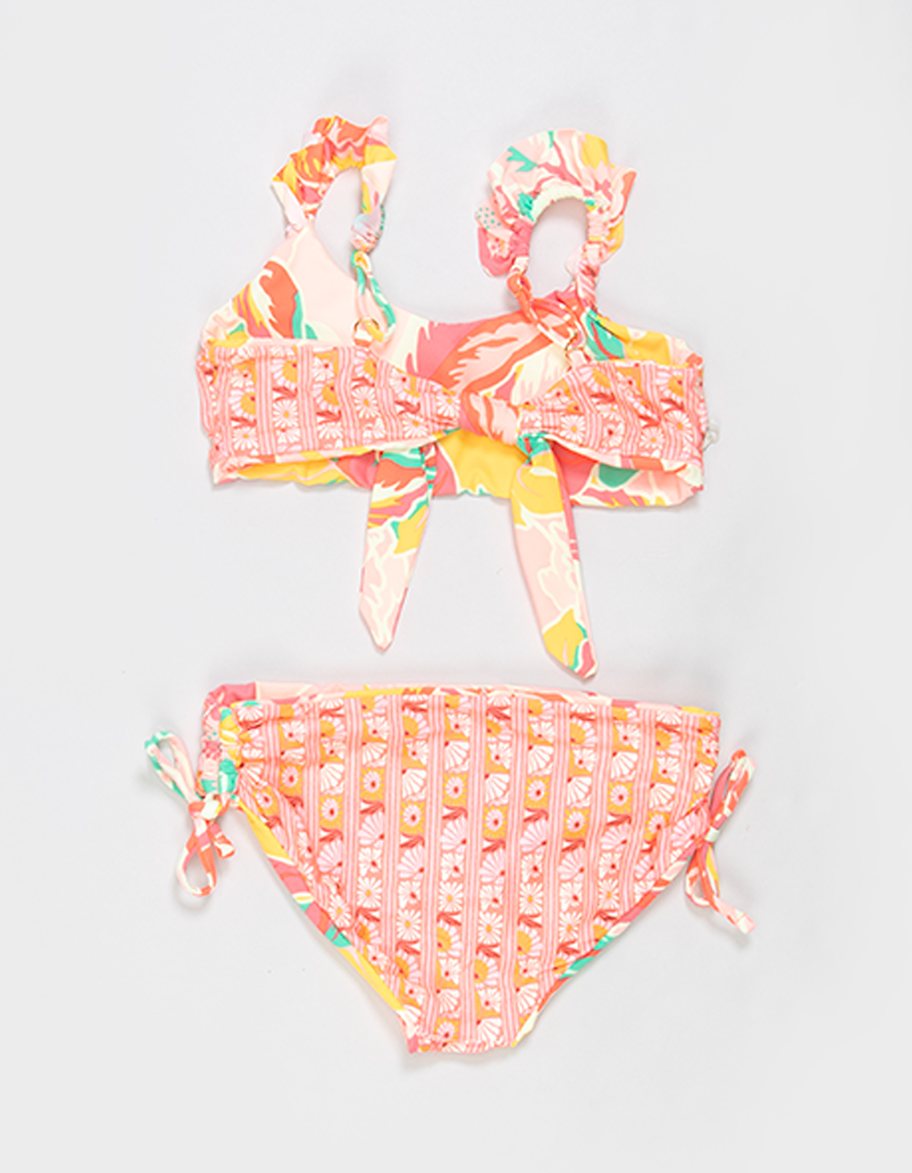 MAAJI Dream Garden Girls Reversible Bralette Bikini Set - MULTI