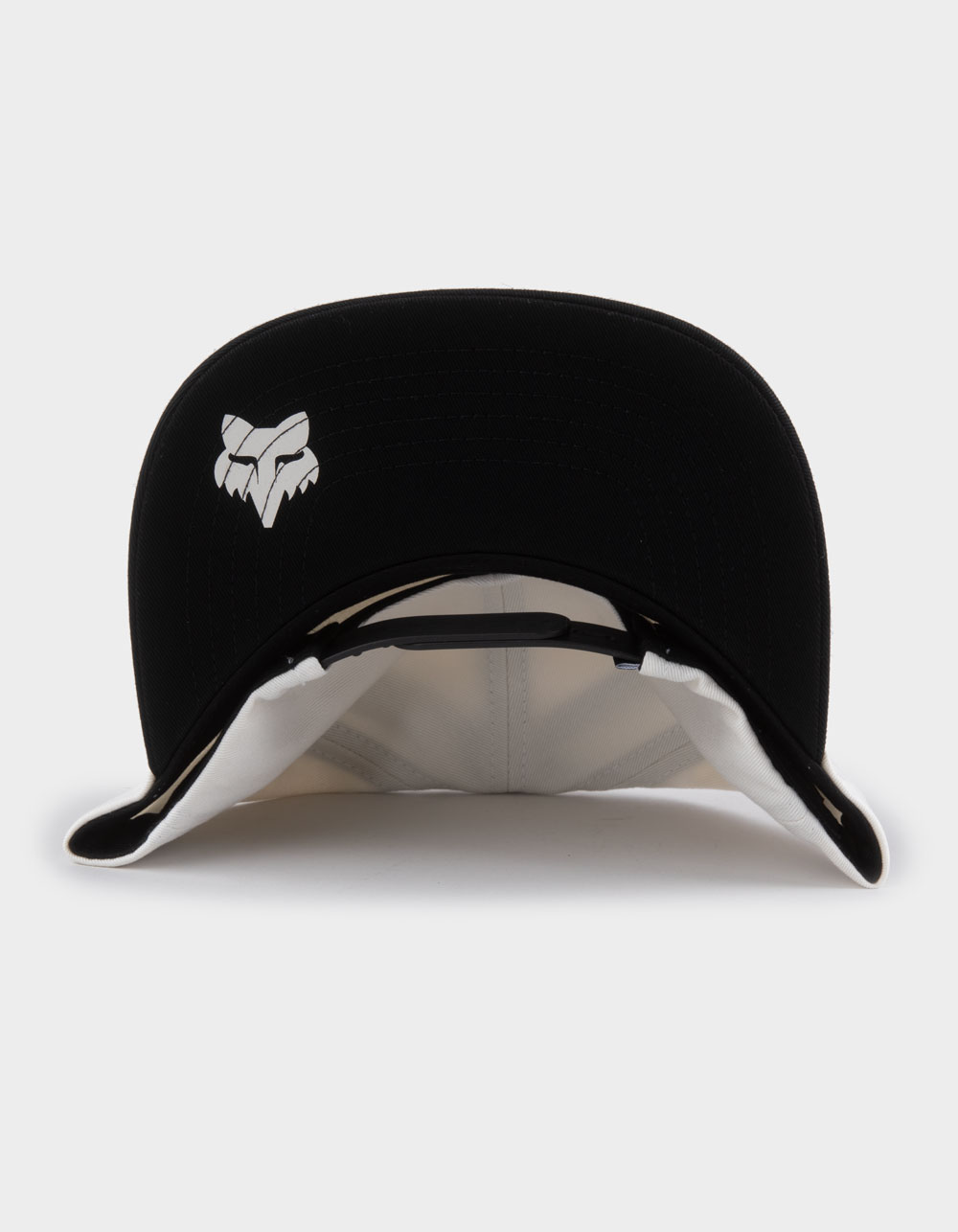 FOX DNGR Flat Brim Snapback Hat - BLACK COMBO
