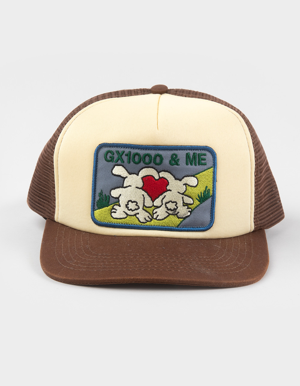 GX1000 GX & Me Trucker Hat - BROWN COMBO
