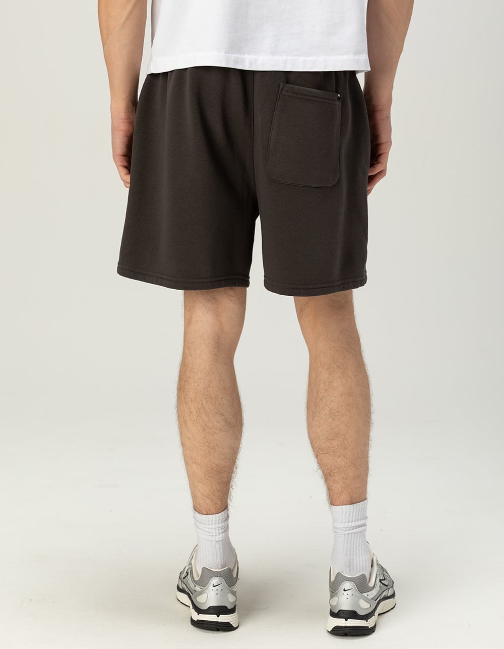 RSQ Mens Loose Sweat Shorts - WASHED BLACK
