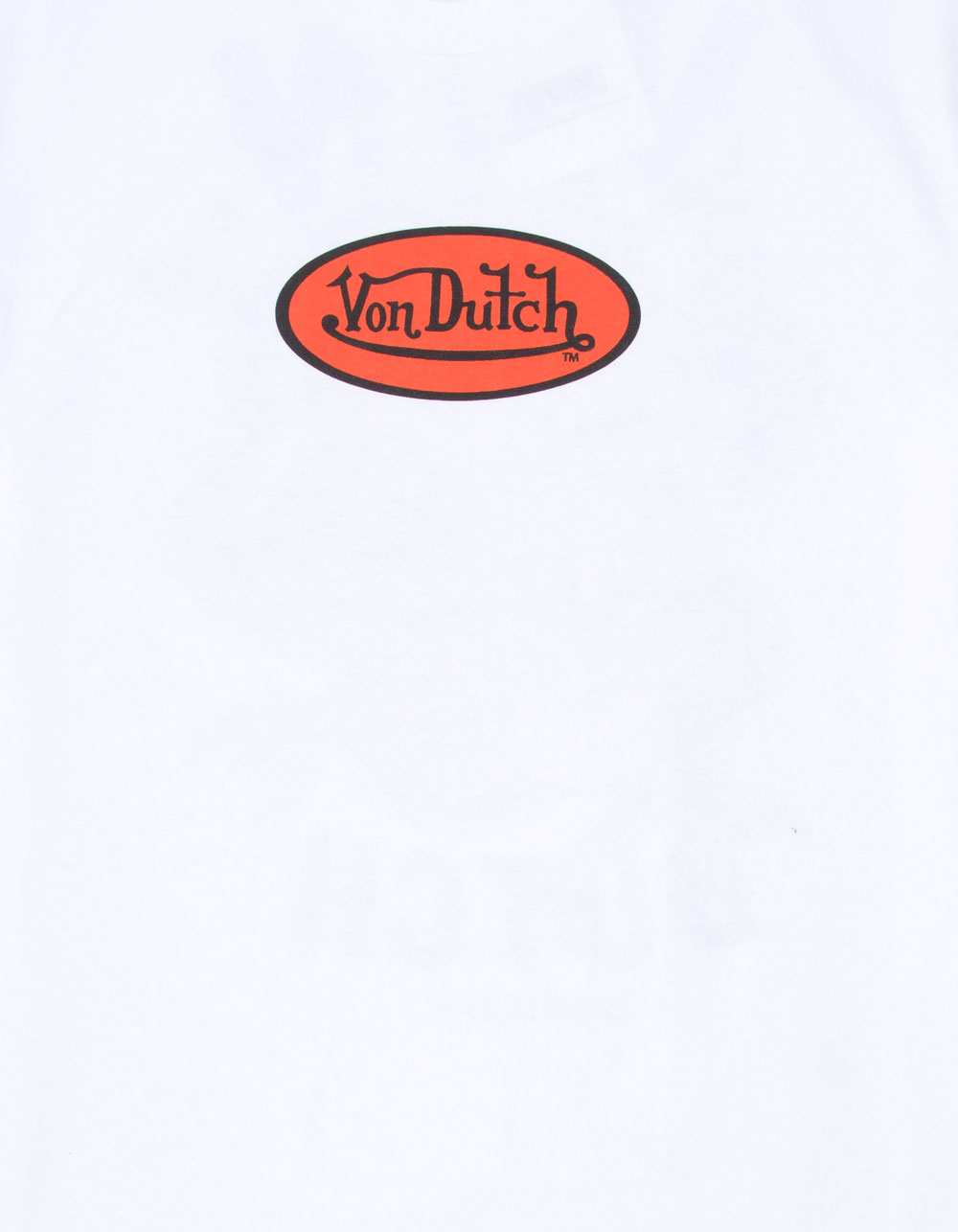 VON DUTCH Tiger Mens Tee - WHITE