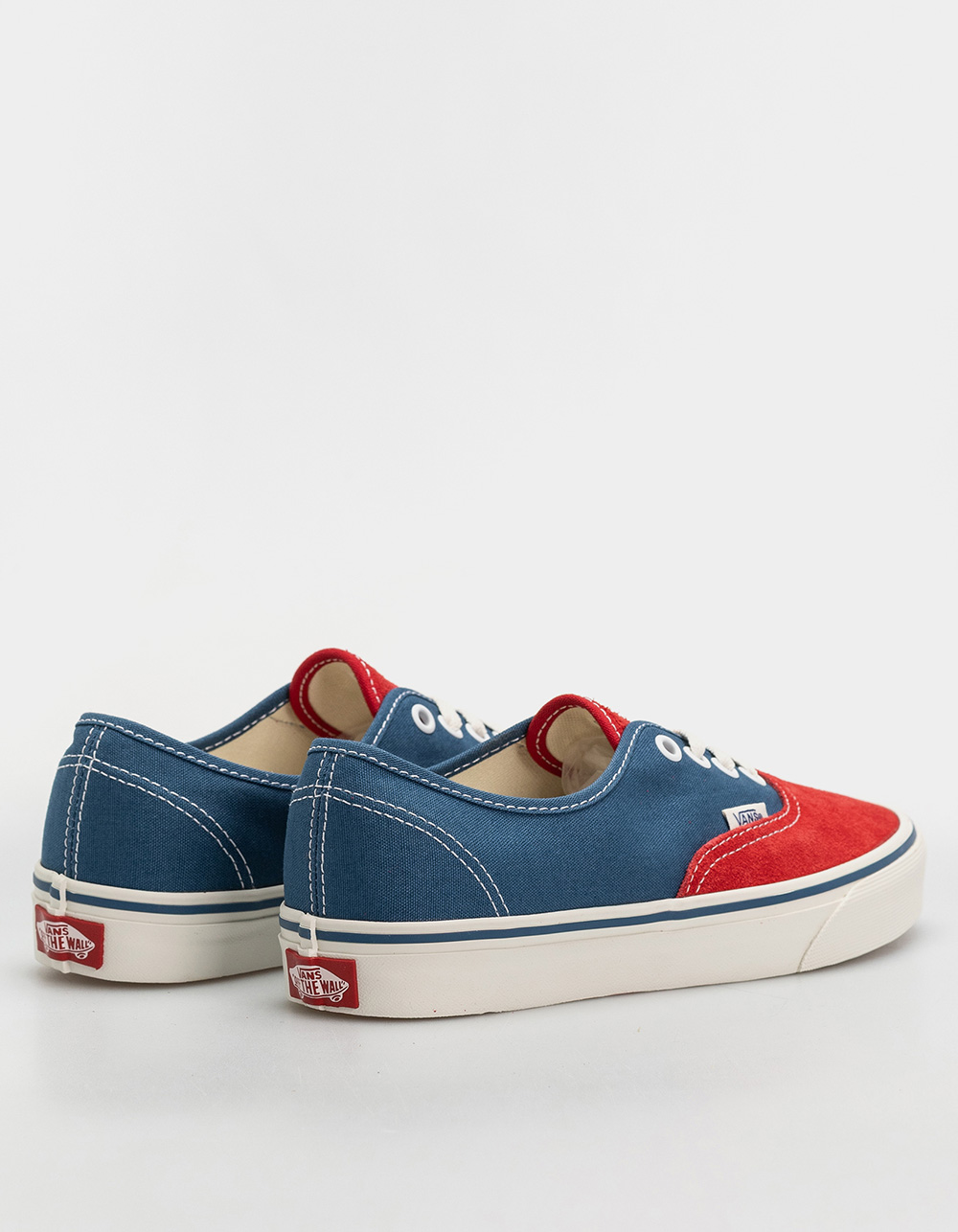 VANS Authentic Shoes - RED/BLUE