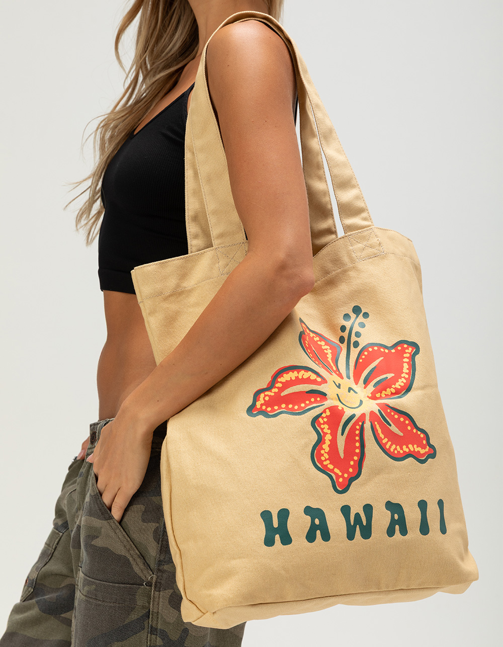 RVCA Basica Tote Bag - TAN