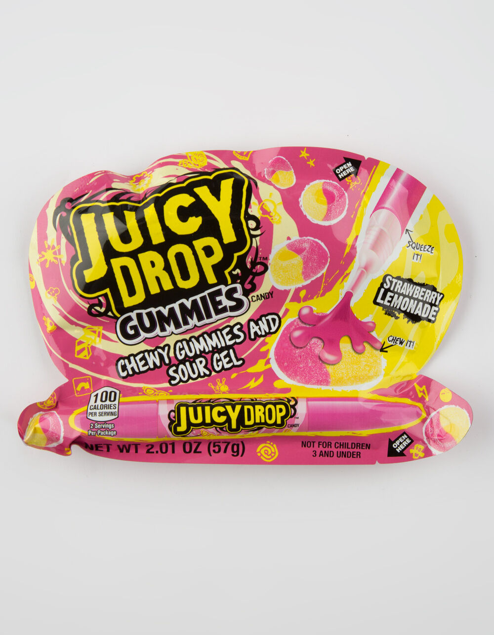 Juicy Drop Strawberry Lemonade Gummies MULTI Tillys