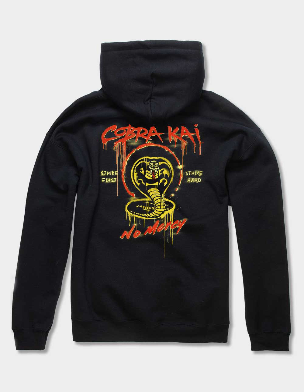 COBRA KAI Spray Paint Logo Unisex Hoodie - BLACK