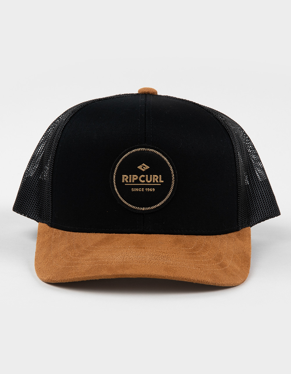 RIP CURL Routine Curve Trucker Hat - BLACK COMBO