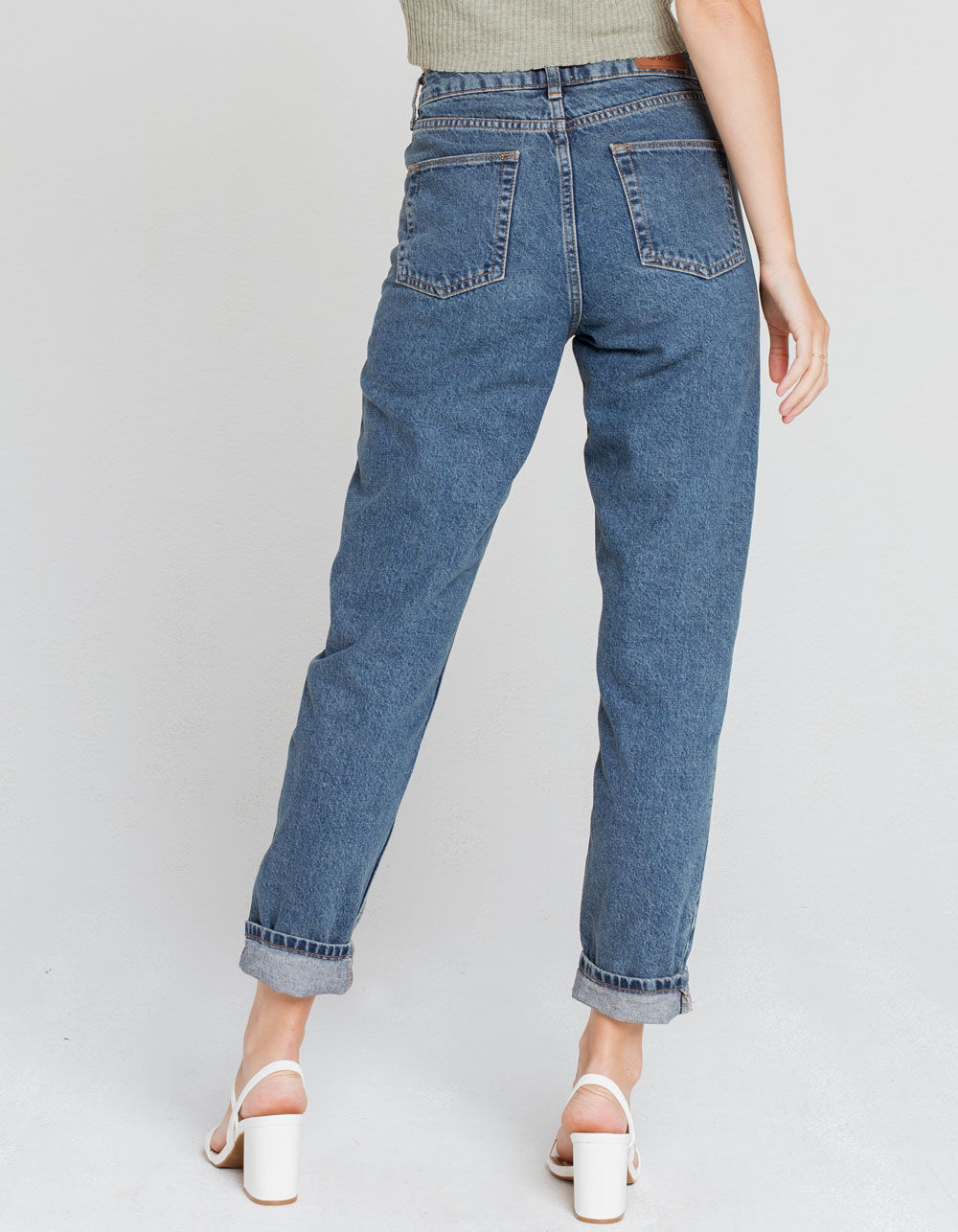 BDG Urban Outfitters Vintage Womens Mom Jeans - DARK VINTAGE | Tillys