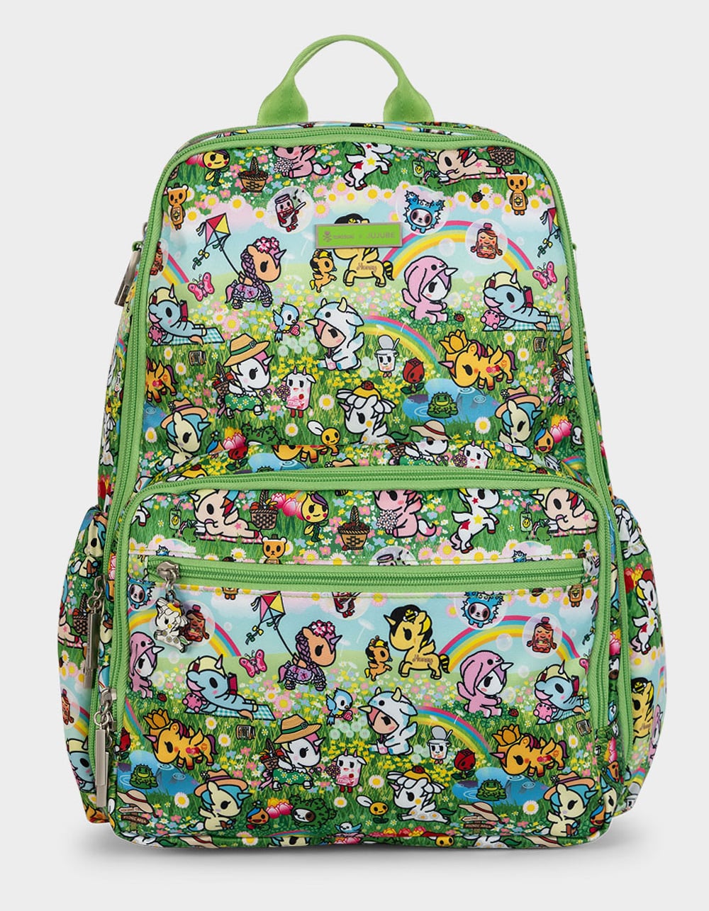 JUJUBE x tokidoki Meadow Blooms Zealous Backpack - LT GREEN