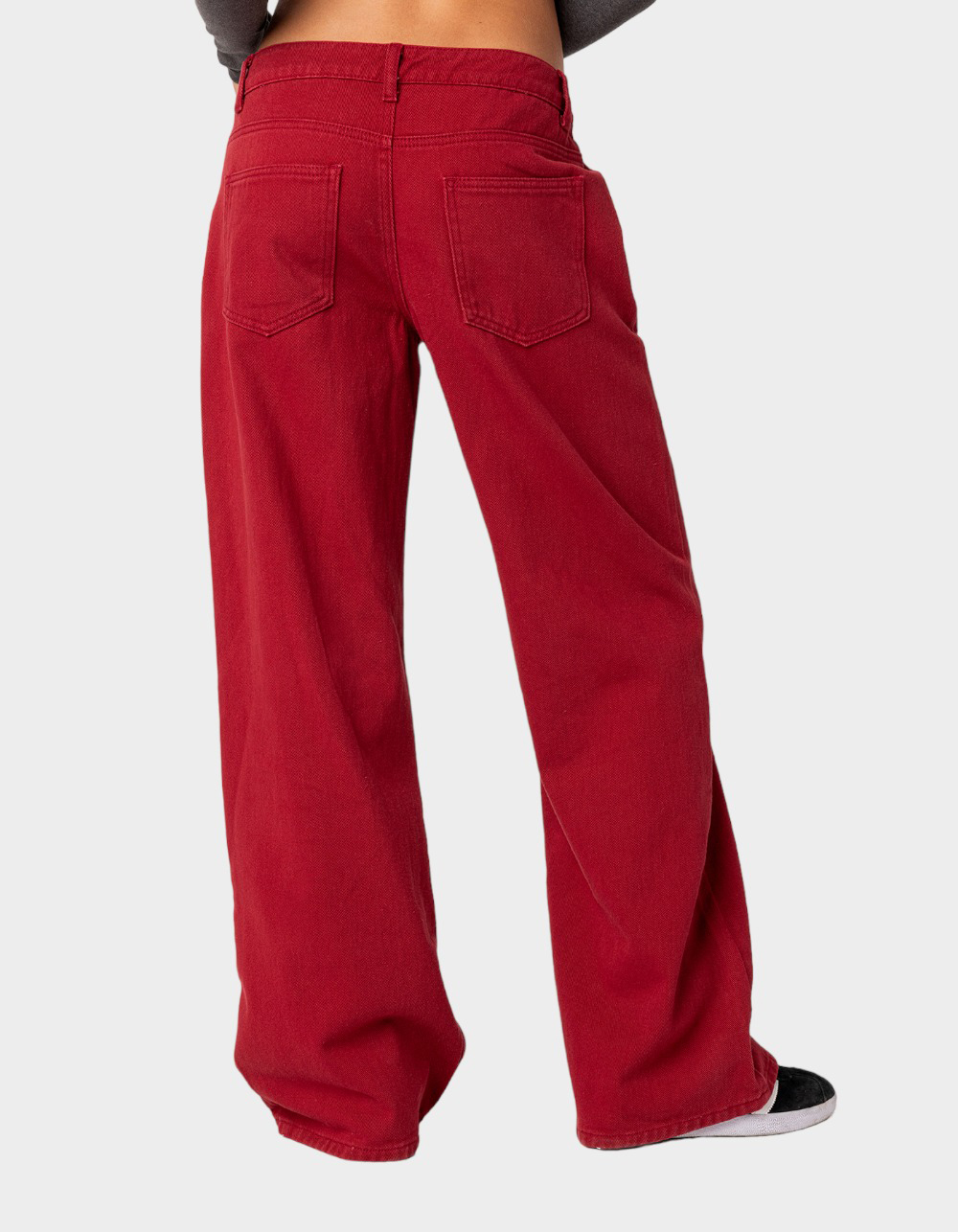 EDIKTED women's red jogging pants size XS – Solé Resale Boutique