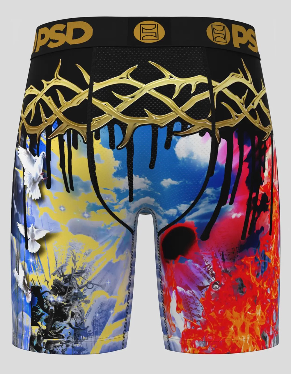PSD Warface Sinner Mens Boxer Briefs - MULTI