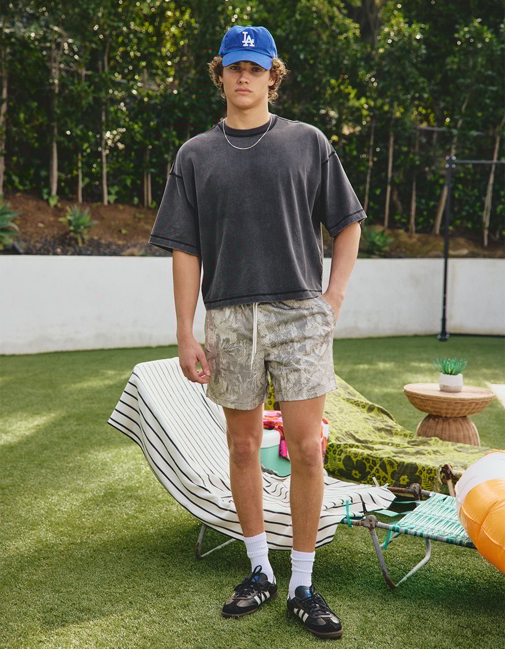 RSQ Mens 6" Mesh Shorts - CAMO