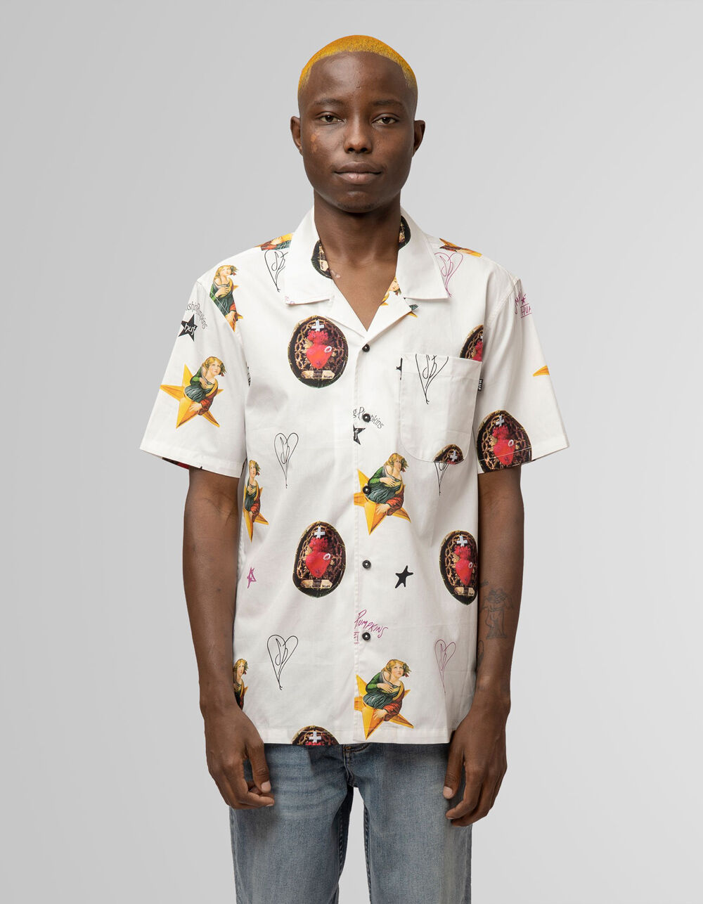 【新品❗️】HUF × Smashing Pumpkins WOVEN TOP huf DAYDREAM S/S WOVEN TOP