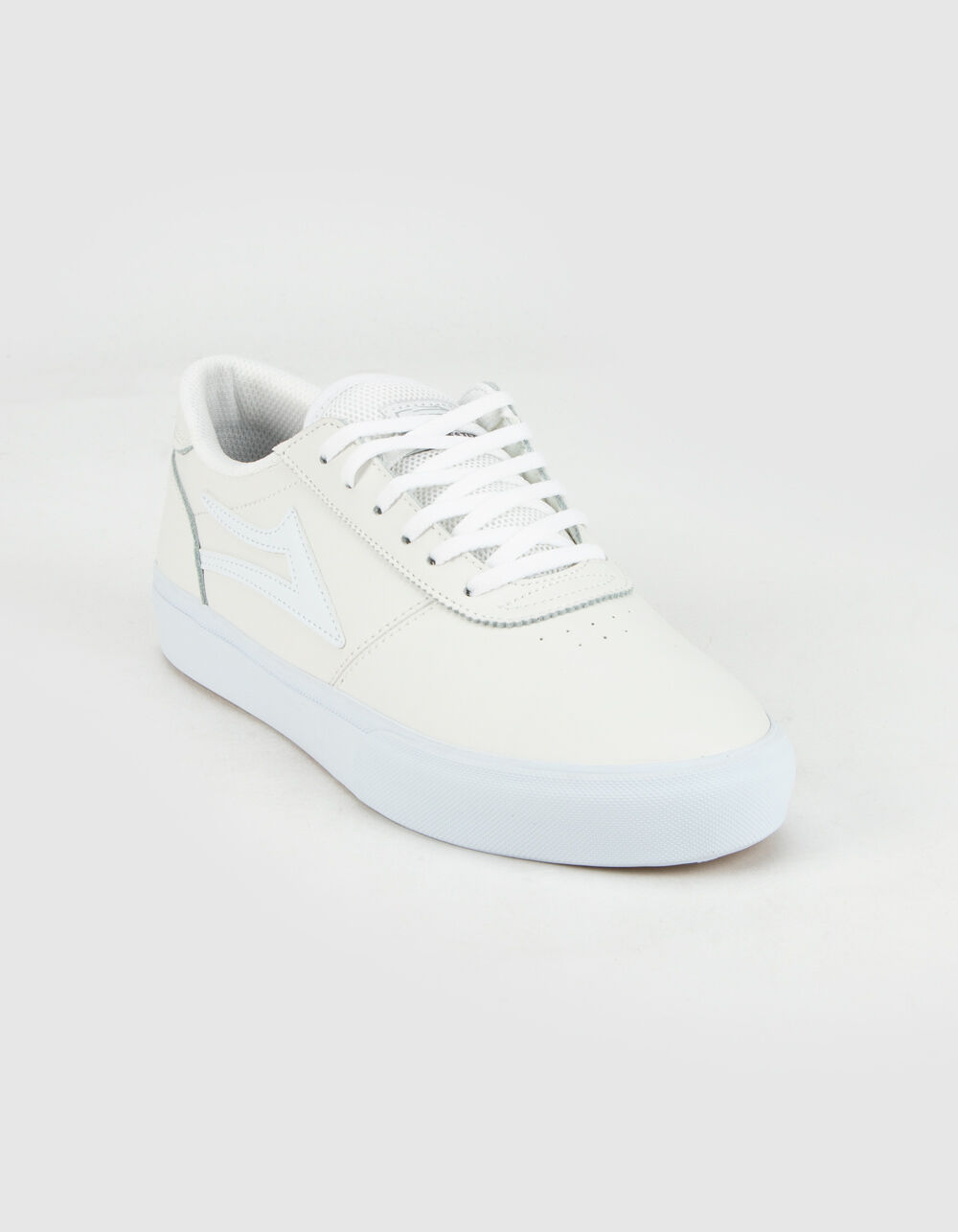 LAKAI Manchester Leather Mens Shoes WHITE Tillys