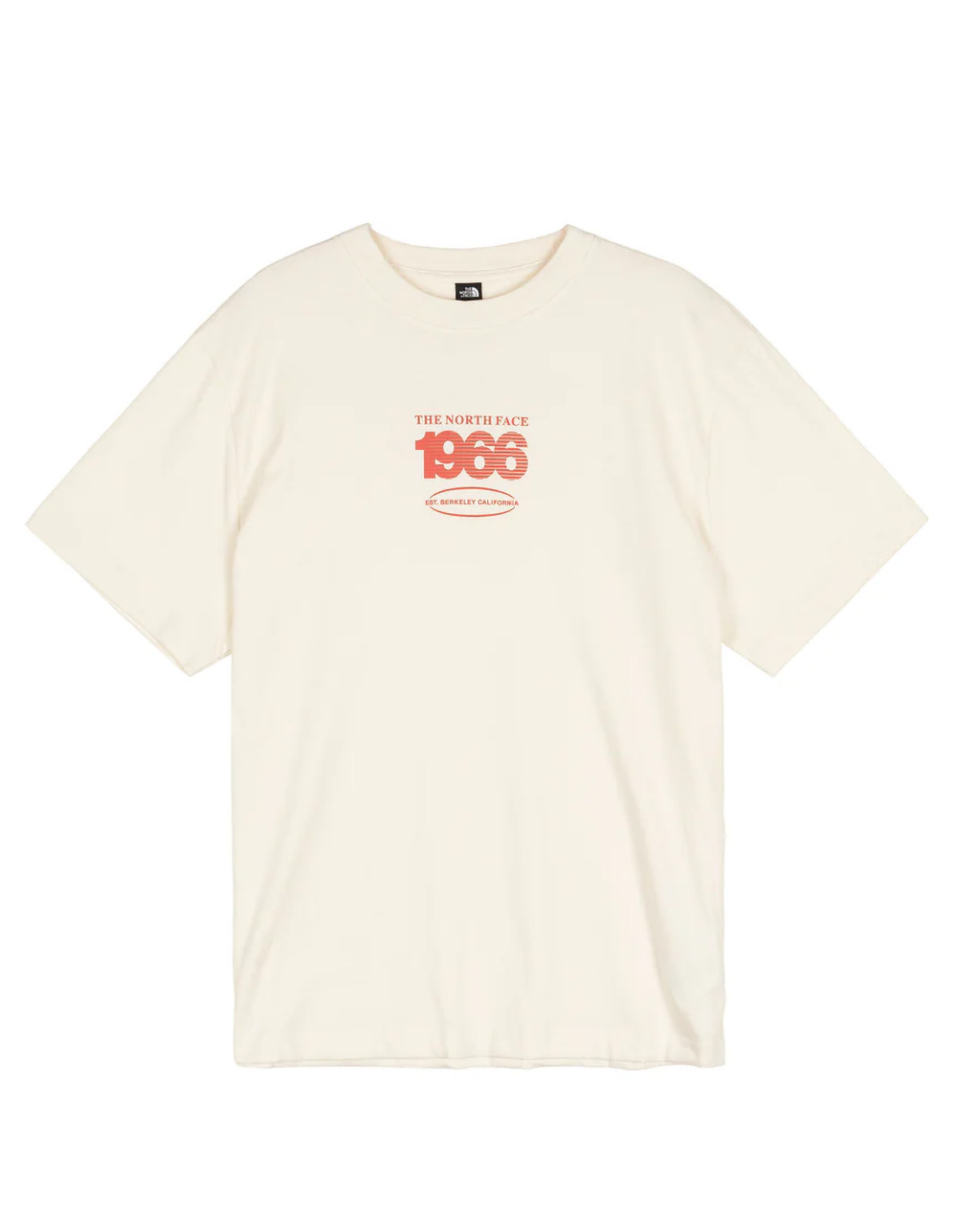 THE NORTH FACE Track Mens Relaxed Tee - OFF WHITE