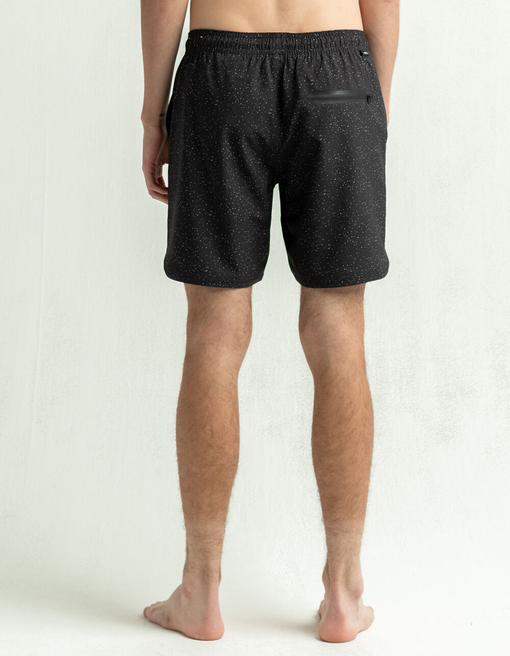 JETTY Sessions Mens Black Hybrid Shorts BLACK Tillys