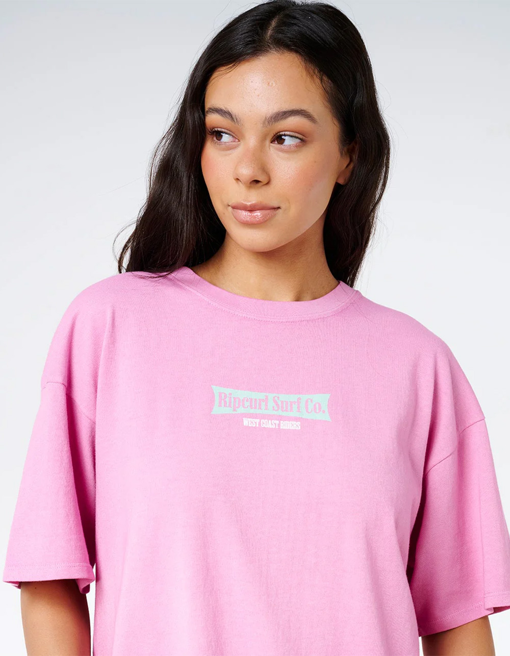 RIP CURL West Coast Heritage Womens Tee - PINK | Tillys