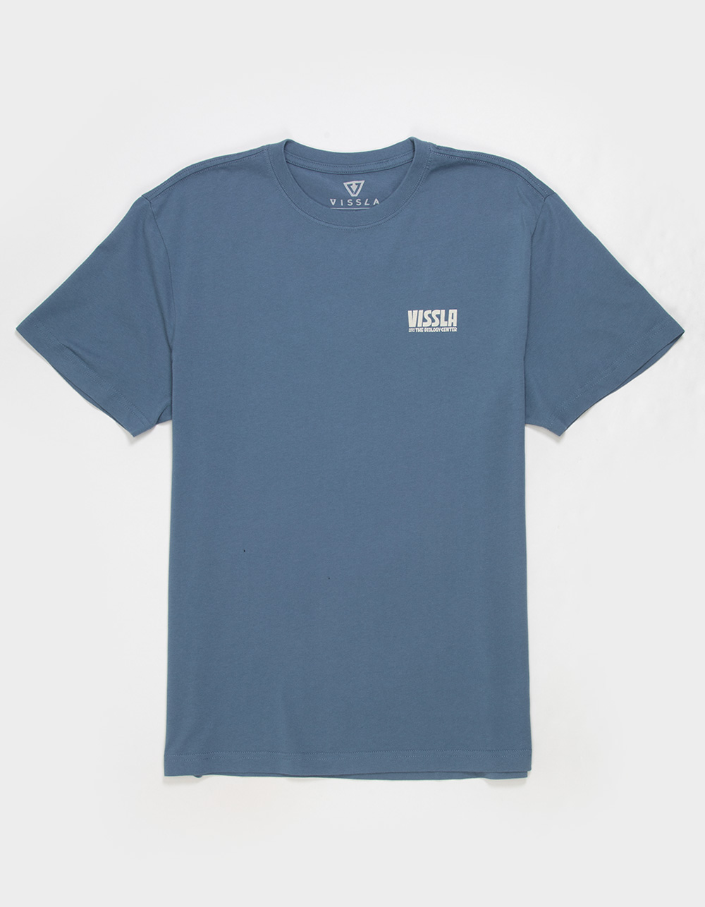 VISSLA Surf Farm Mens Tee - SLATE BLUE