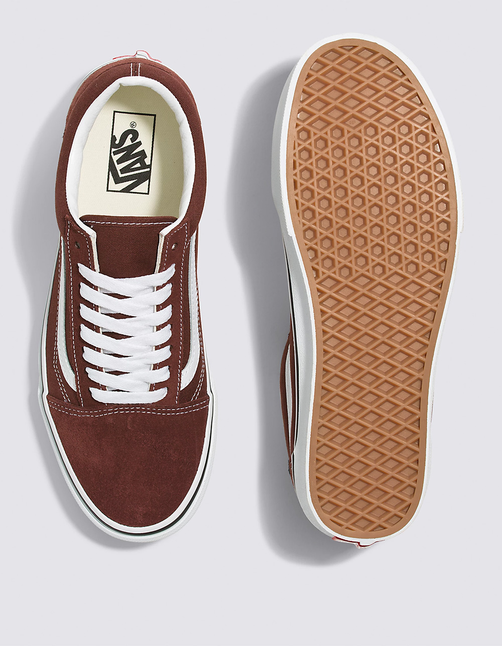 VANS Old Skool Shoes - DARK BROWN